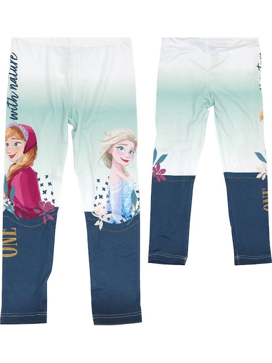 Kinder Leggings Lang Blau