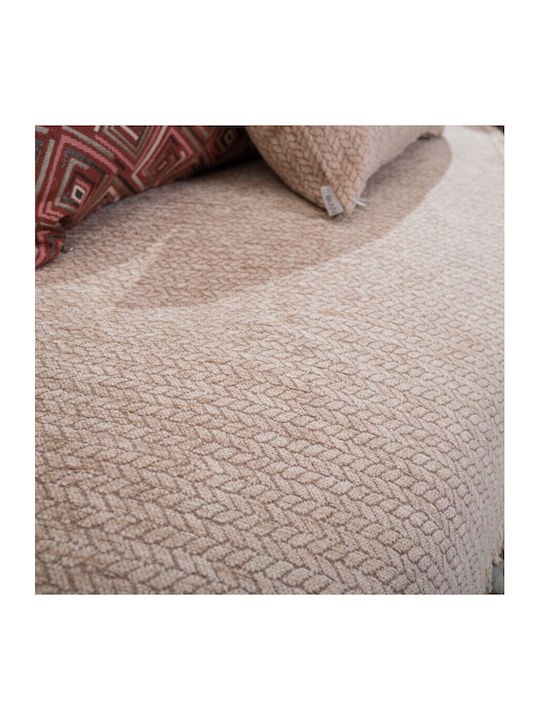 Teoran Melrose Armchair Throw Chenille 180x150cm