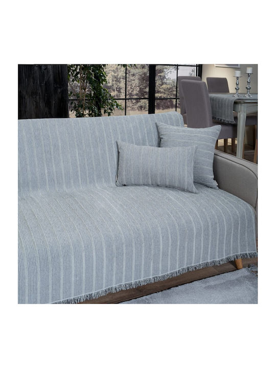 Teoran Jersey Ριχτάρι Πολυθρόνας Chenille 180x150εκ. 11 52014466