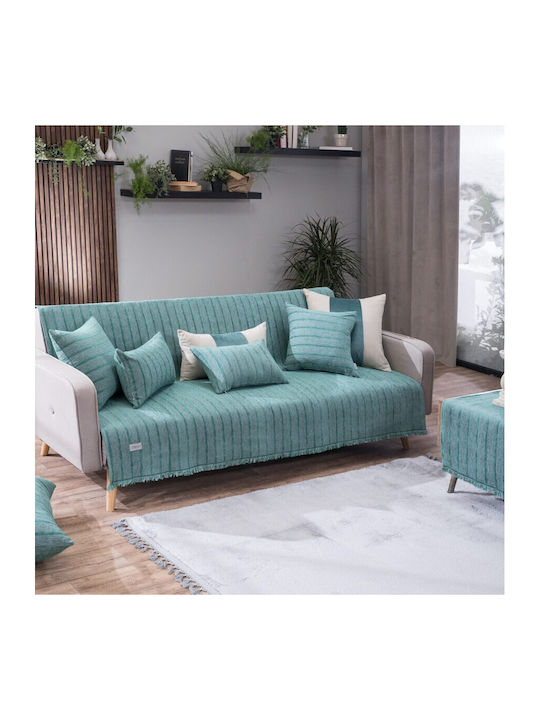 Teoran Jersey Ριχτάρι Πολυθρόνας Chenille 180x150εκ. 11 52014466