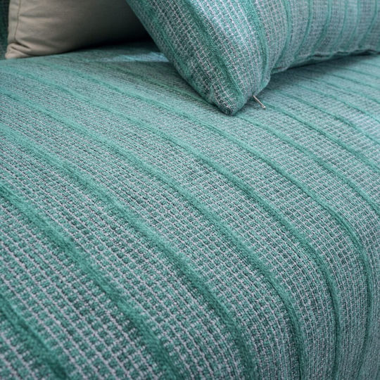 Teoran Джърси Покривка Фотьойл Chenille 180x150см 11