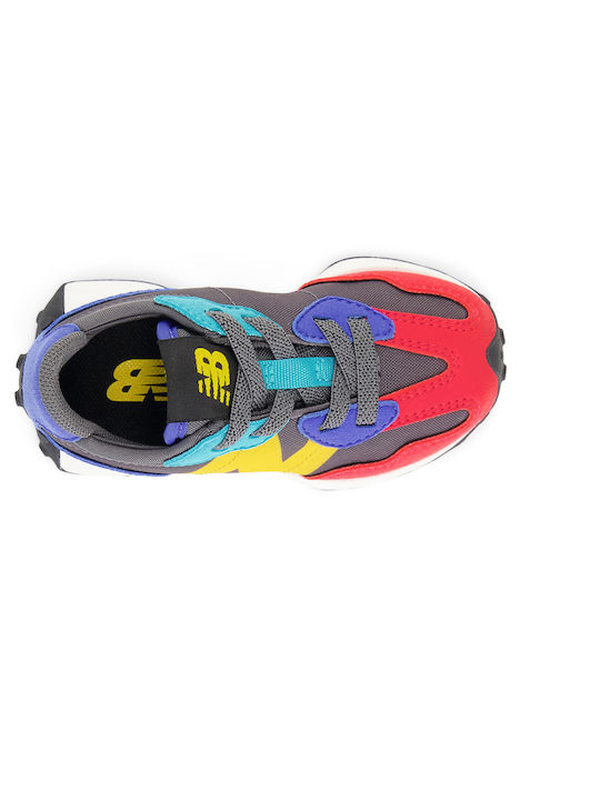 New Balance 327 Bungee Lace Kids Sneakers Multicolour