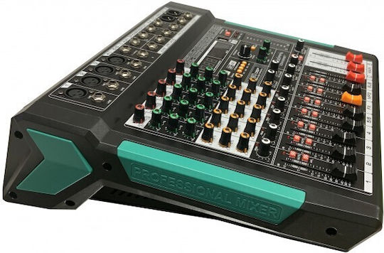 ZZiPP ZZMX6RBT Analoge Konsole 6 Kanäle & Bluetooth