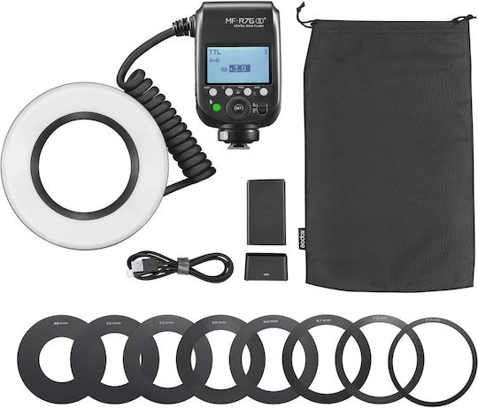 Godox GD-MFR76S+ Flash TTL Inel Macro Pentru Camere Foto Sony