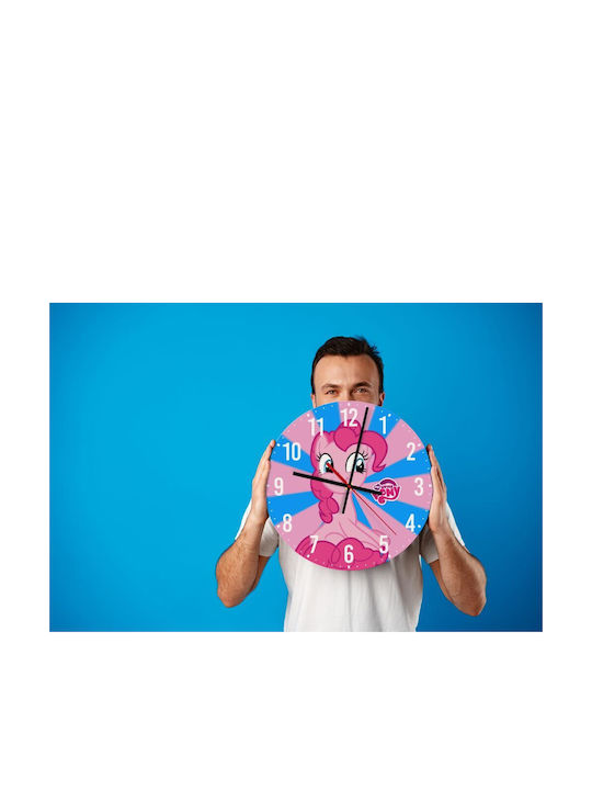 Koupakoupa Kinder Wanduhren Einhörner Hölzernes 30cm