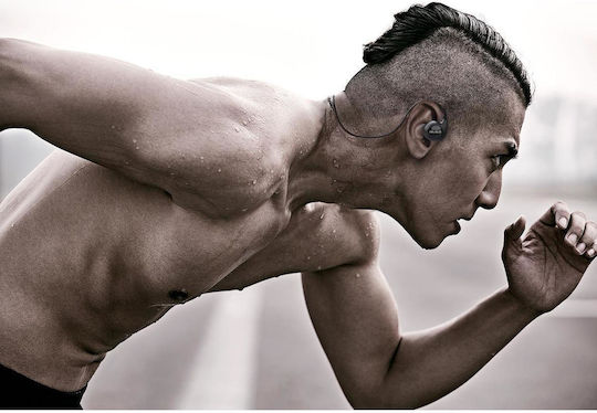 Firo Fi13 Business Open Ear Bluetooth Handsfree Ακουστικά Μαύρα