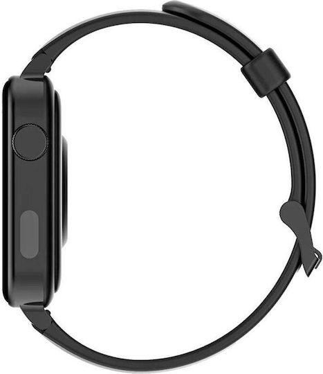BlackView W10 Smartwatch με Παλμογράφο (Μαύρο)