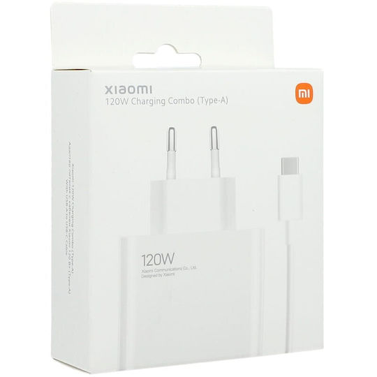 Xiaomi Φορτιστής με Θύρα USB-A και Καλώδιο USB-C 120W Λευκός (BHR6034EU)