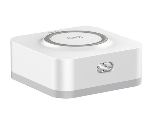 Ldnio Ladegerät ohne Kabel mit 3 USB-A Anschlüsse und USB-C Anschluss 32W Weißs (AW004)