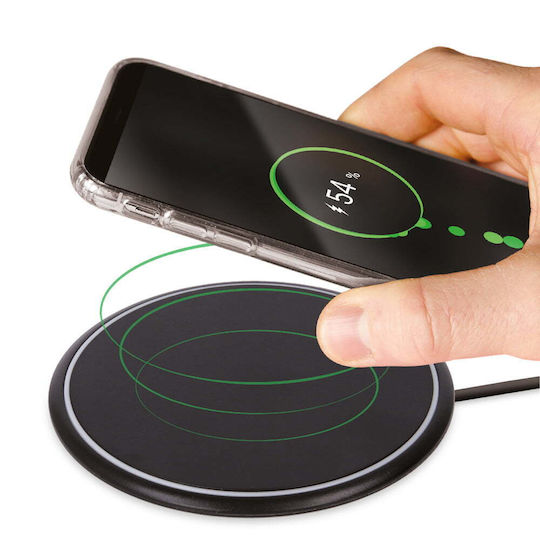 Setty Încărcător Wireless (Qi Pad) 10W Negruς (1331141474)