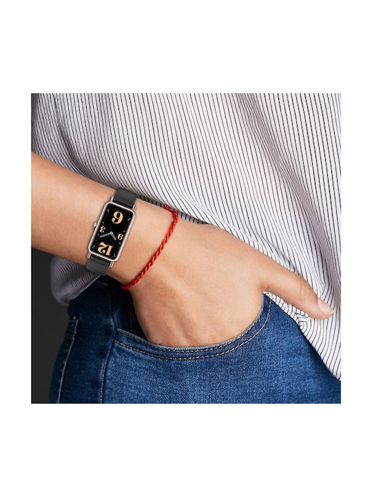 Armband Silikon Schwarz (Huawei Watch Fit Mini) EDA003653701D