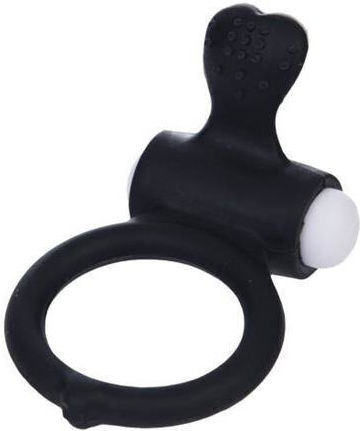 Lovetoy Vibrant Inel Cock Silicon Negru