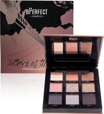 BPerfect Cosmetics Compass Creativity Eye Shadow Palette in Solid Form Sultries Of The South