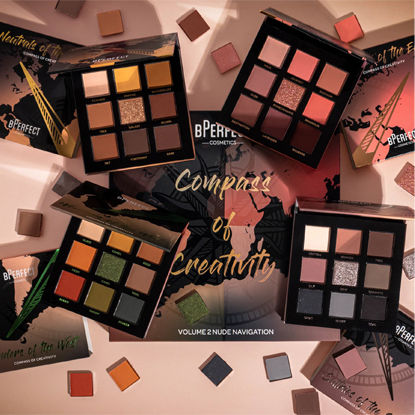 BPerfect Cosmetics Compass Creativity Палитра със Сенки за Очи в Твърда Форма Чудесата на Запада 13.5гр