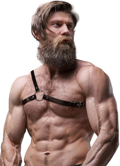 Fetish Submissive Мъжки харнес Черен D-235637