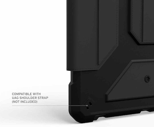 UAG Metropolis SE Flip Cover Ανθεκτική Μαύρη (Galaxy Tab S9+)