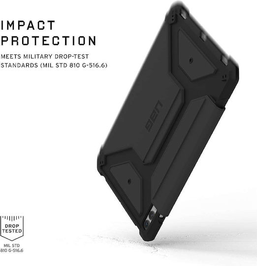 UAG Metropolis SE Flip Cover Ανθεκτική Μαύρη (Galaxy Tab S9+)
