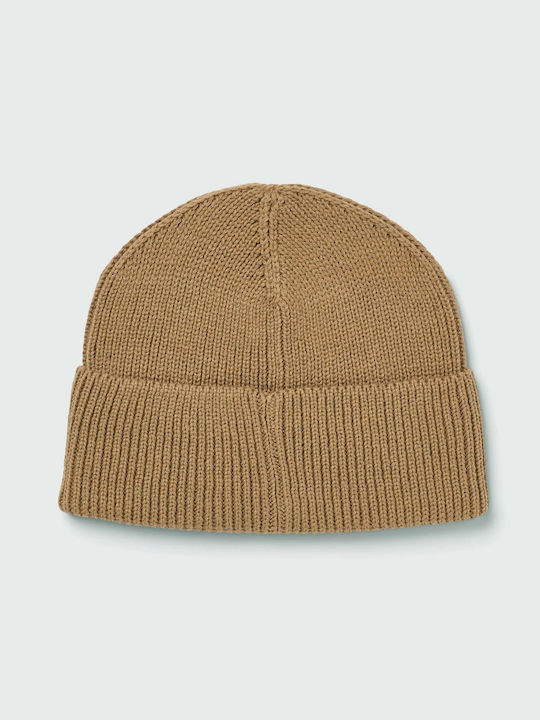 Gabba Knitted Beanie Cap Brown