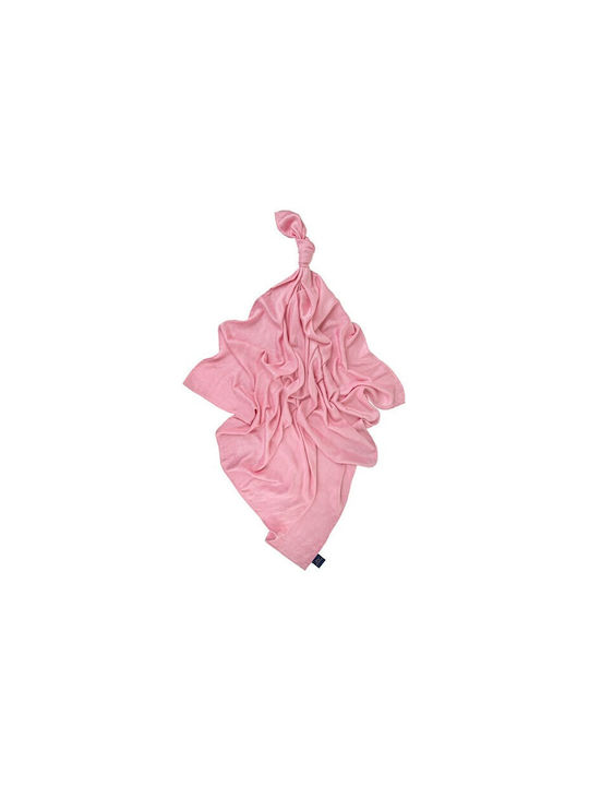 Bocioland Swaddle Blanket Pink 75x75cm 1buc