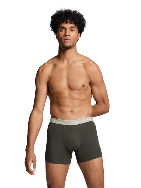 Base Herringbone Ανδρικά Μποξεράκια Πολύχρωμα 3Pack