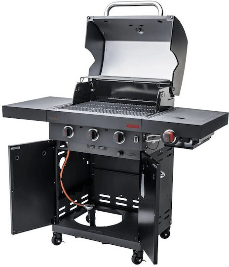 Char-Broil Professional Power Edition Gasgrill Rost 44.5cmx61.5cmcm mit 3 cm 7.05kW und Seitenbrenner
