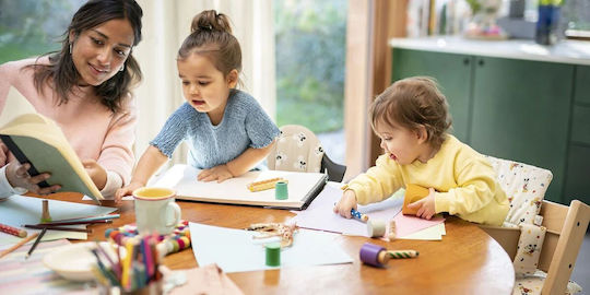 Stokke Κάλυμμα για Καρεκλάκι Φαγητού Nomi σε Μαύρο Χρώμα