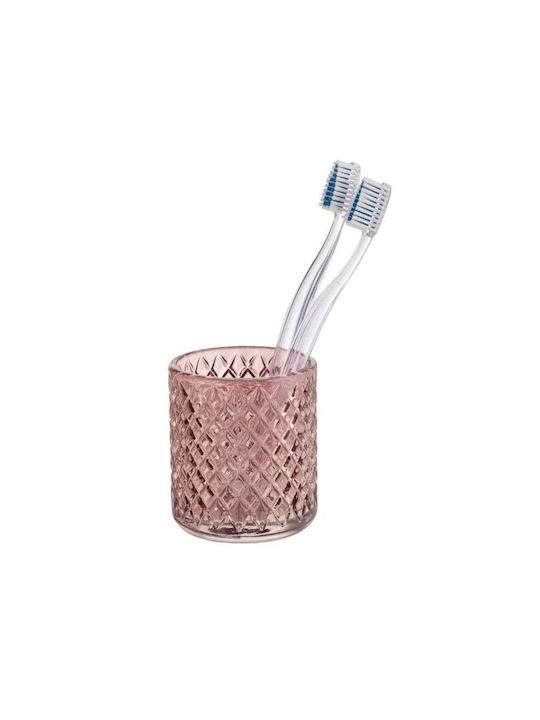 Wenko Atessa Old Getränkehalter Glas Rosa