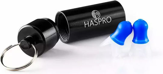 Haspro Ωτοασπίδες Σιλικόνης σε Μπλε Χρώμα EPUH1904 2τμχ