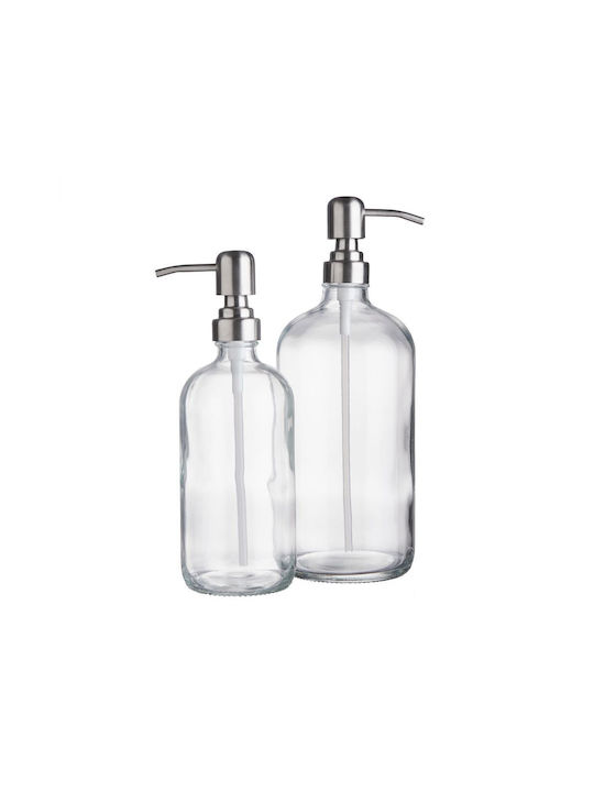 Soap Opera Dispenser Γυάλινο Διάφανο 500ml