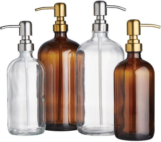 Soap Opera Dispenser Γυάλινο Διάφανο 500ml
