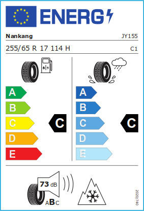 Nankang 255/65R17 114H XL Winter Tire Car