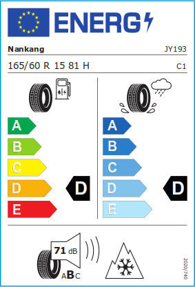 Nankang 165/60R15 81H XL Χειμερινό Λάστιχο Αυτοκινήτου