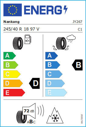 Nankang 245/40R18 97V XL Зимна Гума Колa