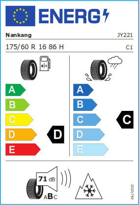 Nankang 175/60R16 86H XL Winter Tire Car