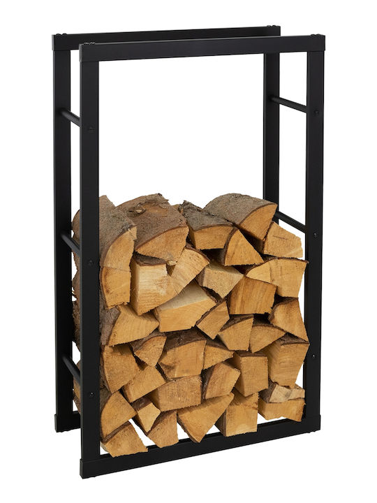ML-Design Metallisch Regal Holzlagerung 60x25x100cm