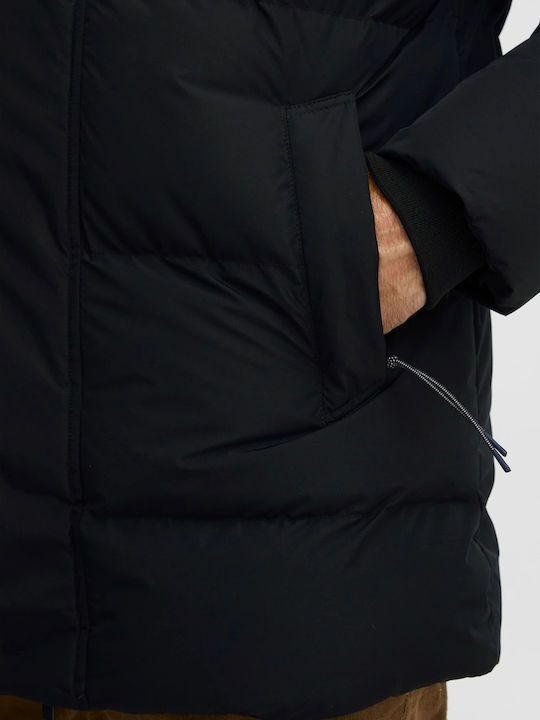 Χειμωνιάτικο Μπουφάν Puffer Μαύρο