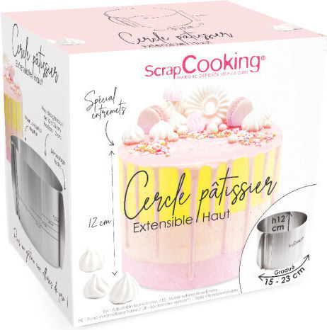 Scrap Cooking Ρυθμιζόμενο Τσέρκι Στρογγυλό Ανοξείδωτο