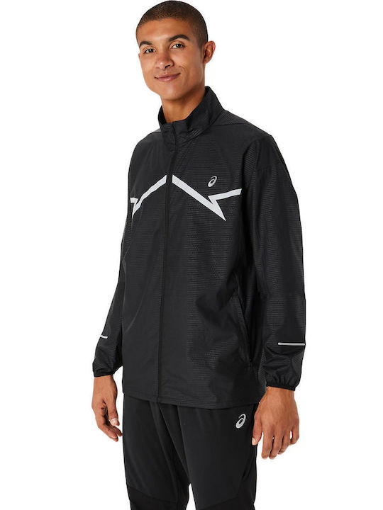 ASICS Sportliche Herrenjacke Schwarz