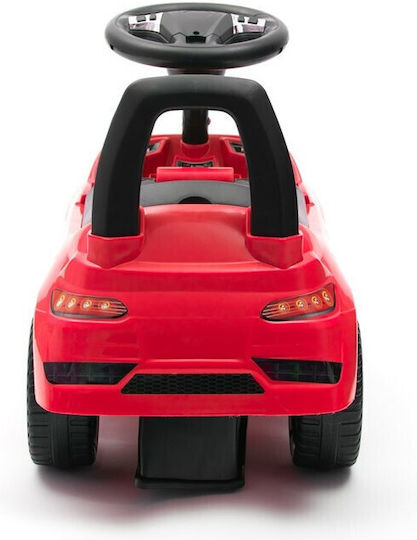 BabyMix Racer Αυτοκινητάκι Ride On για 12+ μηνών με Ήχους Κόκκινο