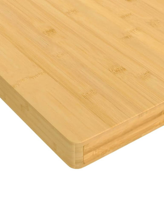 vidaXL Platou de Servire Lemn 80x40x4buc 1buc