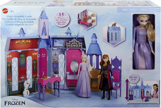 Mattel The Castle of Arendelle with Doll Elsa Doll Set for 3+ years+ Years