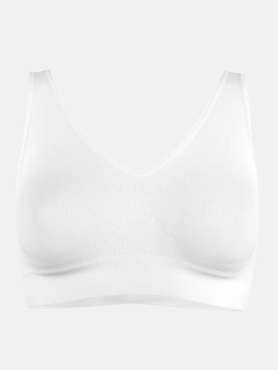 Pretty Bra 3 Women's Sports Bra White