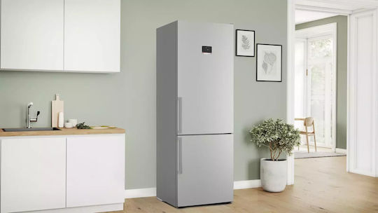 Bosch Ψυγειοκαταψύκτης 440lt Total NoFrost Υ203xΠ70xΒ66.7εκ. Inox KGN49AICT