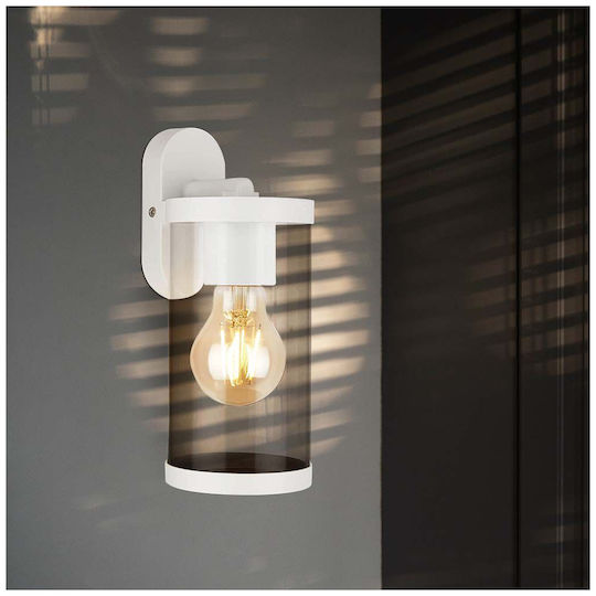 V-TAC Wall-Mounted Outdoor Lantern E27 IP44 9.3x11.6x23.4εκ.
