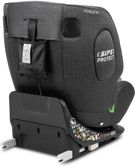Osann One 360 Детско Столче за Кола i-Размер с Isofix Вселена сиво 0-36 кг