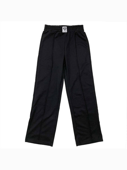 Ustyle Copilăresc Set de pantaloni de trening Negru 2buc