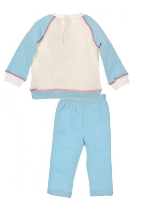 Disney Kids Sweatpants Set Light Blue 2pcs