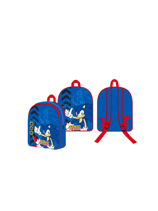 Sonic School Bag Backpack Kindergarten in Blue color