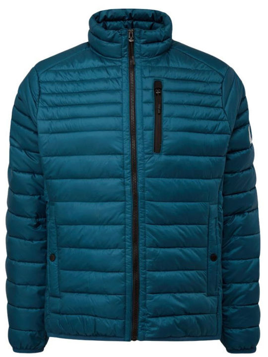 Winter Jacke Puffer Blau