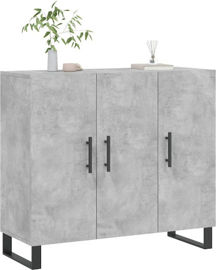 Μπουφές mit Spiegel Gray 90x34x80cm